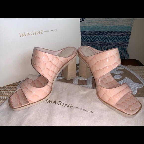 NIB Vince Camuto Imagine ‘Carine’ Slide Sandal 6.5 - Picture 4 of 11